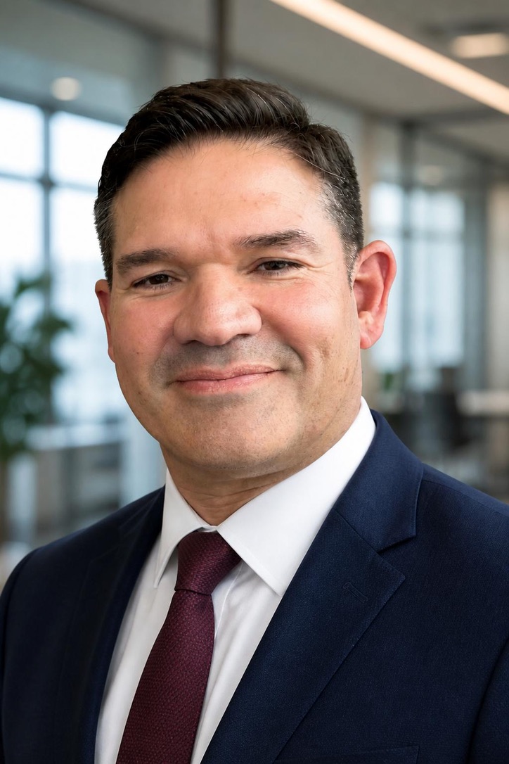 Professional headshot of Reuben Villalpando